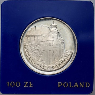 PRL, 100 złotych 1977, Zamek Królewski na Wawelu