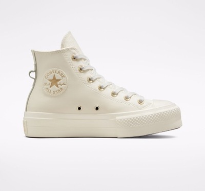 Converse 572547c- białe wysokie - unisex - 36,5