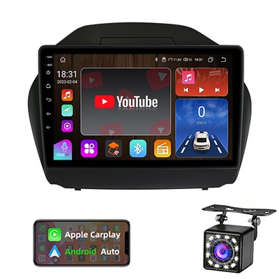 RADIO GPS ANDROID HYUNDAI IX35 2009-15 SIM 6/128GB  