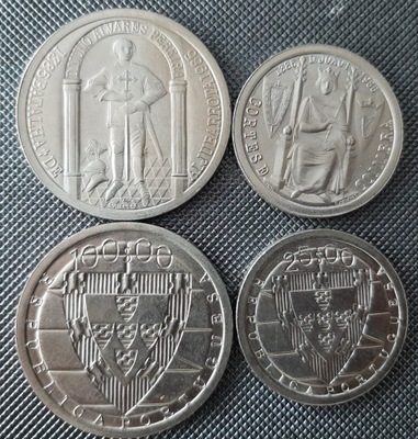 PORTUGALIA zestaw 2 monet ALJUBARROTA