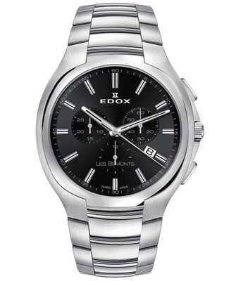 Zegarek męski EDOX 10239 3 NIN Les Bemonts Chrono