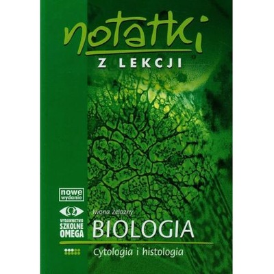 Notatki z lekcji. Biologia. Cytologia i histologia