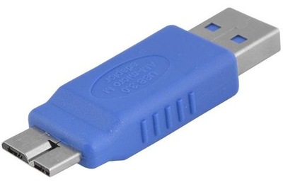 Adapter przejście złącze wtyk USB 3.0 - micro USB