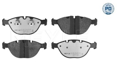 КОЛОДКИ ТОРМОЗНЫЕ BMW ПЕРЕД X5 4,4-4,8 00-06 0252344821/PD