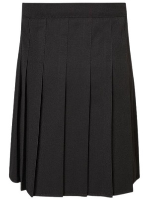 George Elegancka spódnica plisowana czarna 134/140