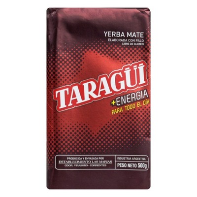 Yerba Mate Taragui Energia Con Palo 500g