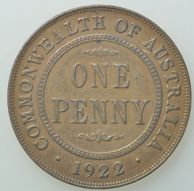 Australia - 1 pens 1922