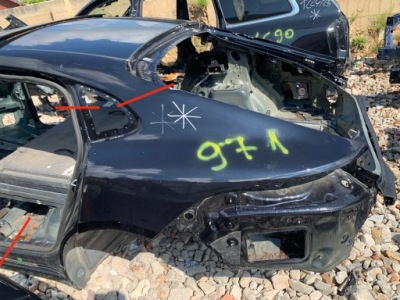 Porsche panamera 971 чверть крила bok лівий задня оригінал фото №1