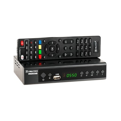 DEKODER TUNER DVB-T2 CABLETECH DO TV NAZIEMNEJ USB