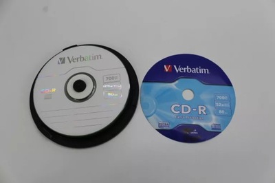 PŁYTY VERBATIM CD-R 700 9 SZT.