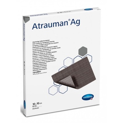 Atrauman AG Opatrunek jałowy siatkowy z maścią 20