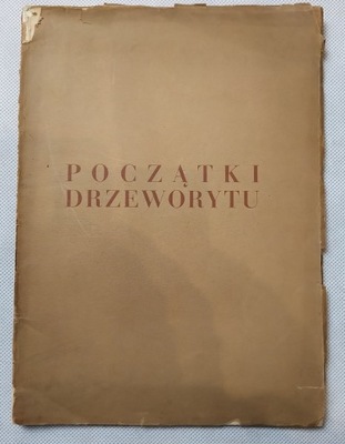 Początki drzeworytu