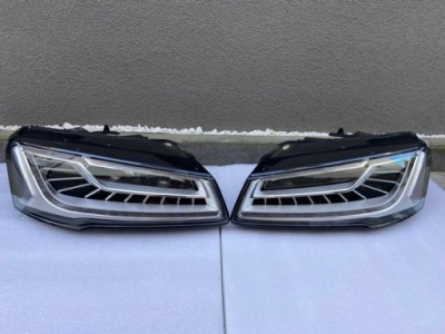 Фонари audi a8 4h рестайлинг  full led левая правый фото №1