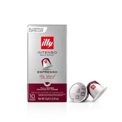 Kapsułki do NESPRESSO ILLY espresso INTENSO 10 SZT