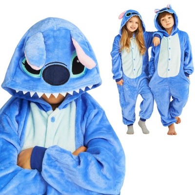 Piżama Onesie Kigurumi Kostium Przebranie Lilo & Stitch 135-145cm