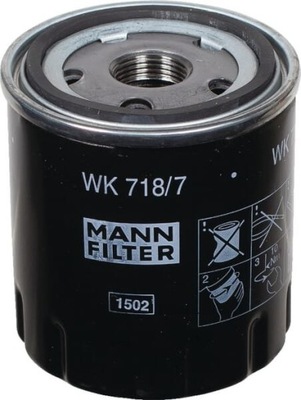 FILTRO WYMIENNY COMBUSTIBLES WK7187 MANN-FILTER  