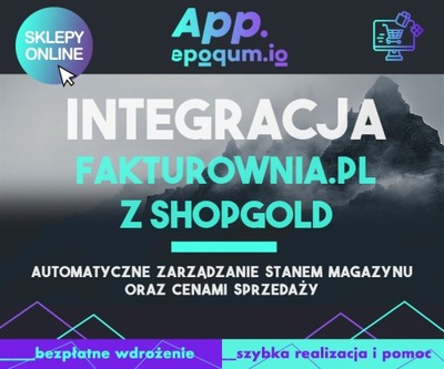 Synchronizacja magazynu Fakturownia.pl ze sklepem internetowym shopGold