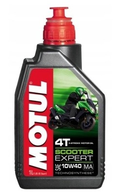 МАСЛО MOTUL 10W40 1L SCOOTER EXPERT 4T MA / MOTOCYKLE 10W40 SCOOT 4T MA 1L