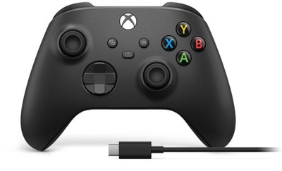 Kontroler bezprzewodowy Microsoft Xbox Series + kabel do systemu Windows 10 (PC/XSX)