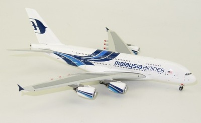 Model samolotu Airbus A380 Malaysia 1:400 9M-MNC