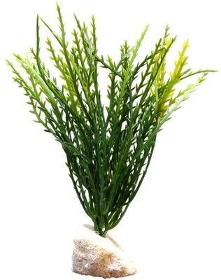 dekoracyjna roślinka sztuczna do akwarium 17cm