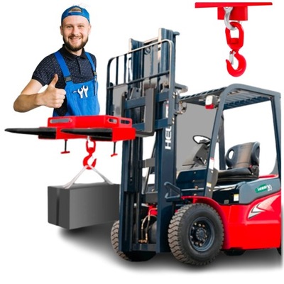 Trawers do wózka widłowego adapter Uchwyt Hak 2T