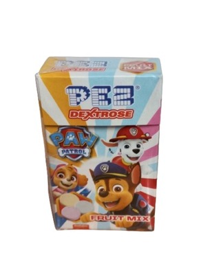 PEZ FRUIT MIX CUKIERKI OWOCOWE PSI PATROL 30G