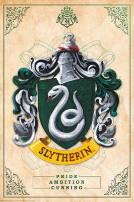 Harry Potter Slytherin - plakat 61x91,5 cm
