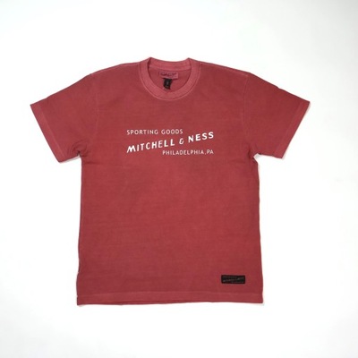 Mitchell & Ness T-shirt Męski S Czerwony