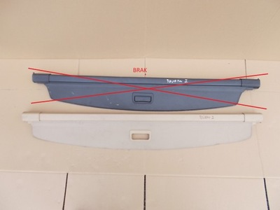 Vw touran i шторка багажника демонтаж фото №1