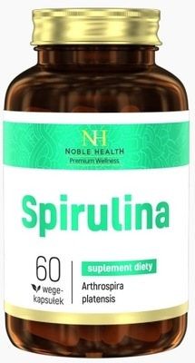 Noble Health Spirulina metabolizm 60 wege kaps