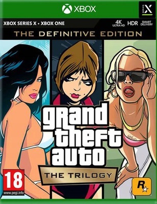 Grand Theft Auto. The Trilogy. The Definitive Edition XOne