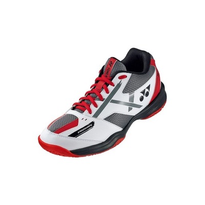 Buty męskie do badmintona YONEX SHB PC 39 WIDE Biało/Czerwone 43