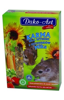 Dako-art Mika pokarm dla myszek i szczurów 500g
