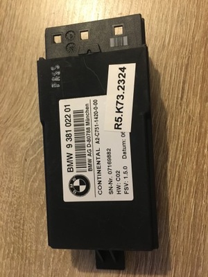 Bmw g11 g12 модуль сиденье 9381022 фото №1