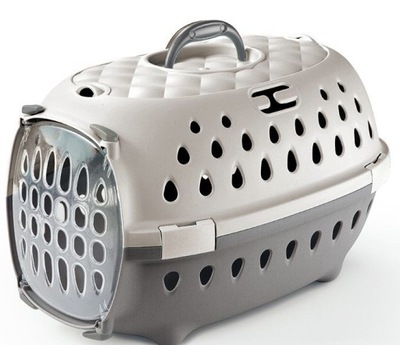 Zolux | Smart | Transporter dla psa lub kota biały / jasnobrązowy