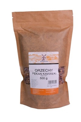 ORZECHY PEKAN KAWAŁKI 500g ŚWIEŻE