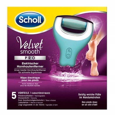 Pilnik elektryczny do stóp SCHOLL Velvet Smooth PRO