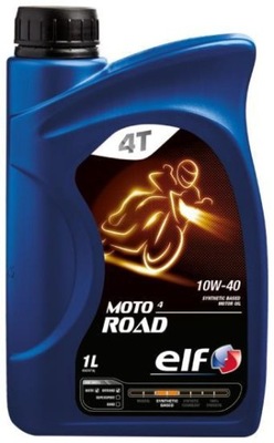 ELF MOTO 4 ROAD 10W-40 10W40 SEMI SYNTHETIC 1L