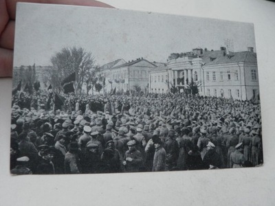 TARNOPOL 1917 ZEBRANIE ŻOŁNIERSKIE