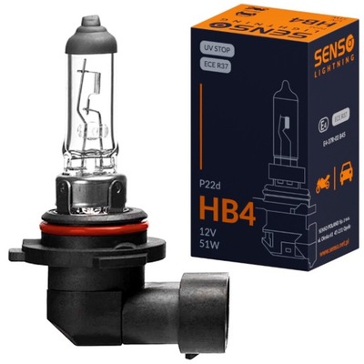 LUZ SENSO HB4 12V 51W P22D DIRECCIÓN E4  