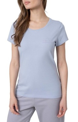 T-shirt damski 4F H4Z22-TSD013 jasny niebieski XXL