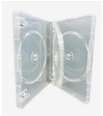 Pudełka AMARAY na 3 x DVD 27mm Super CLEAR 10 szt