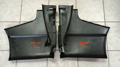 Бампер задний уголок renault trafic iii 14r- фото №1