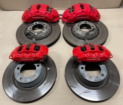 Гальма супорти комплект супортів porsche panamera фото №1