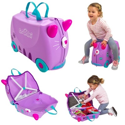 Walizka dla dzieci TRUNKI kotek Cassie