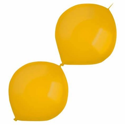Balony z łącznikiem E-Link Amscan Everts Pomarańcz 15cm 100szt Orange Peel