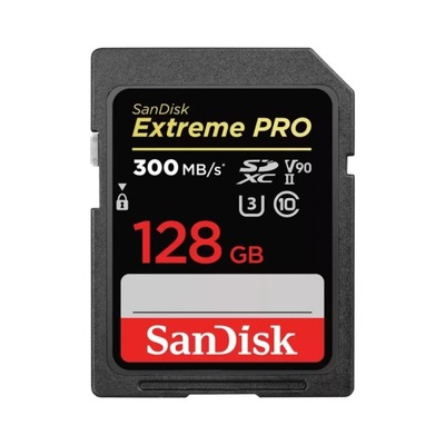 Karta SD SanDisk Extreme PRO 128 GB UHS-II