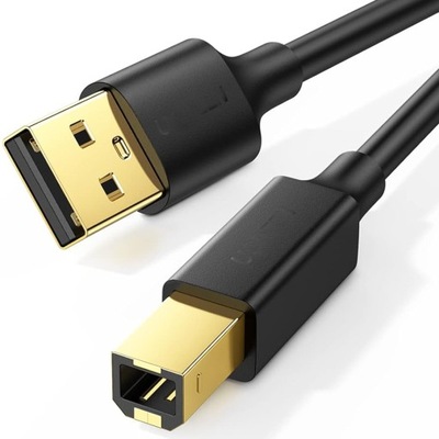 Kabel do Drukarki Skanera Przewód Drukarkowy USB 5m DŁUGI Przedłużacz