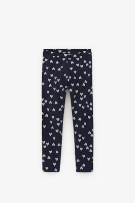 ZARA ZESTAW 2 SZT LEGGINSY NA 134 CM